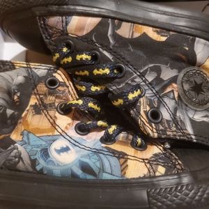 Toddler Batman Converse